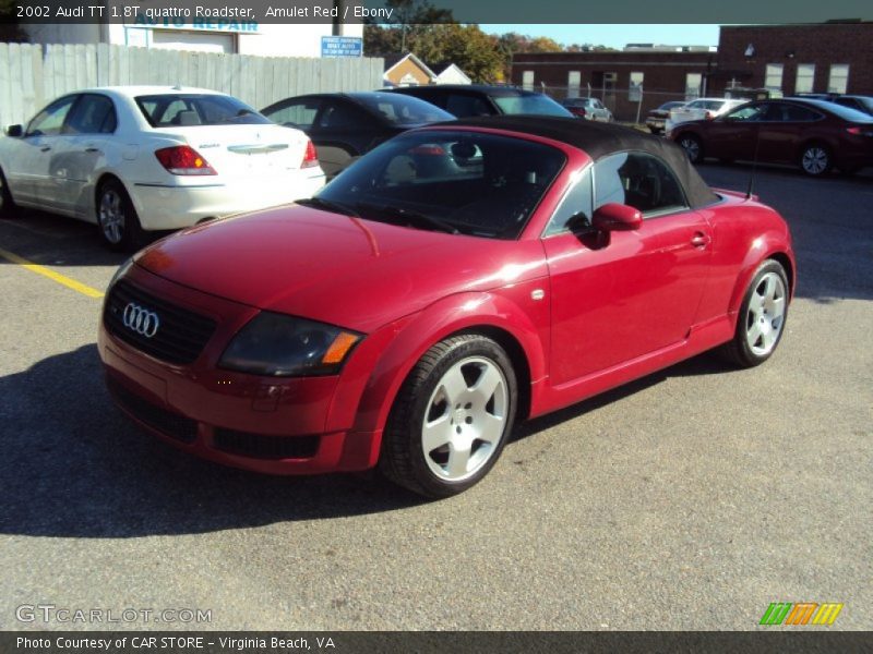 Amulet Red / Ebony 2002 Audi TT 1.8T quattro Roadster