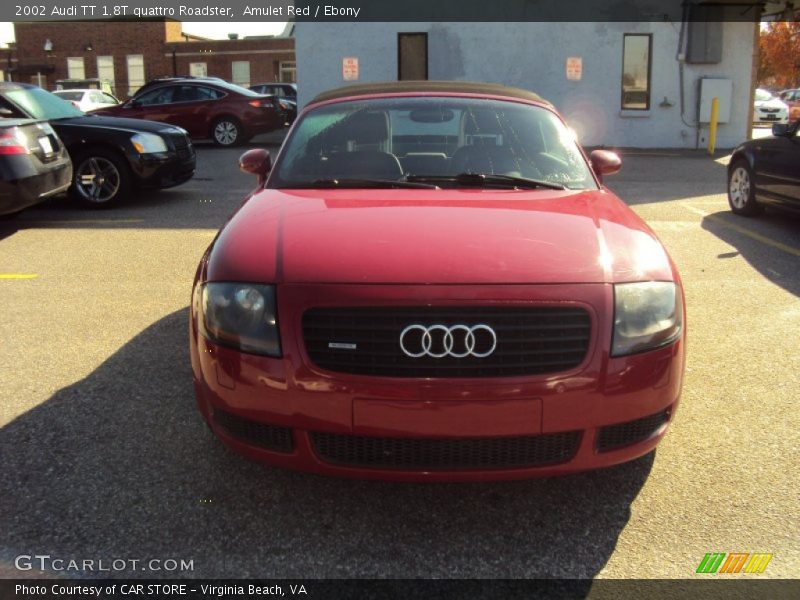 Amulet Red / Ebony 2002 Audi TT 1.8T quattro Roadster