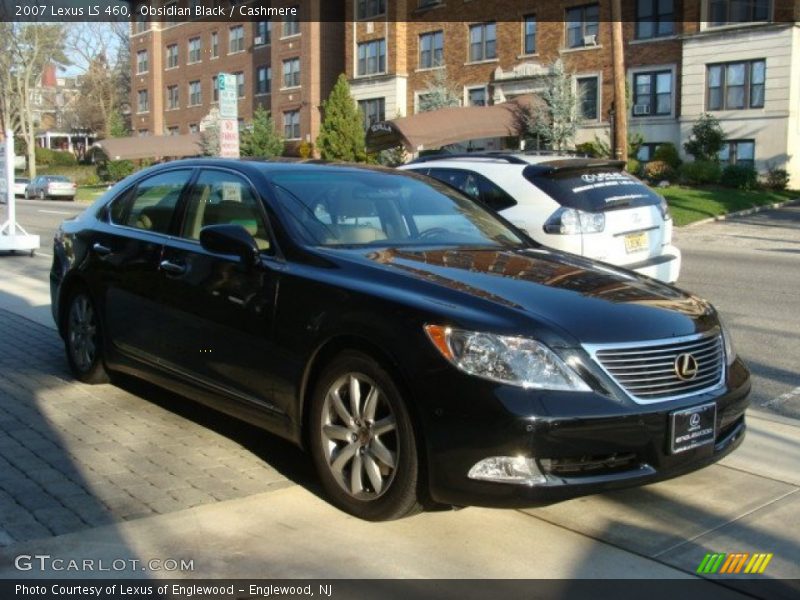 Obsidian Black / Cashmere 2007 Lexus LS 460