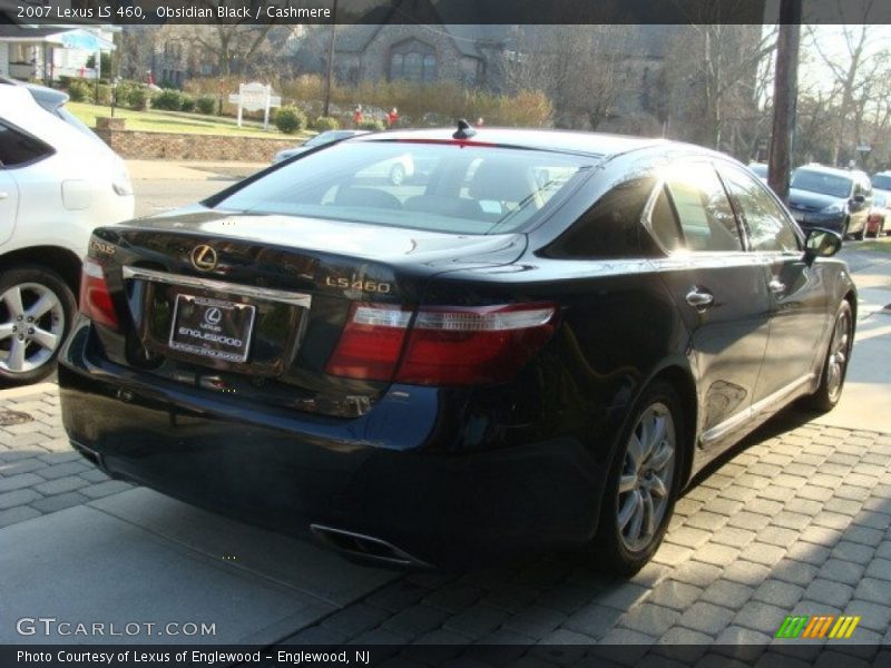 Obsidian Black / Cashmere 2007 Lexus LS 460