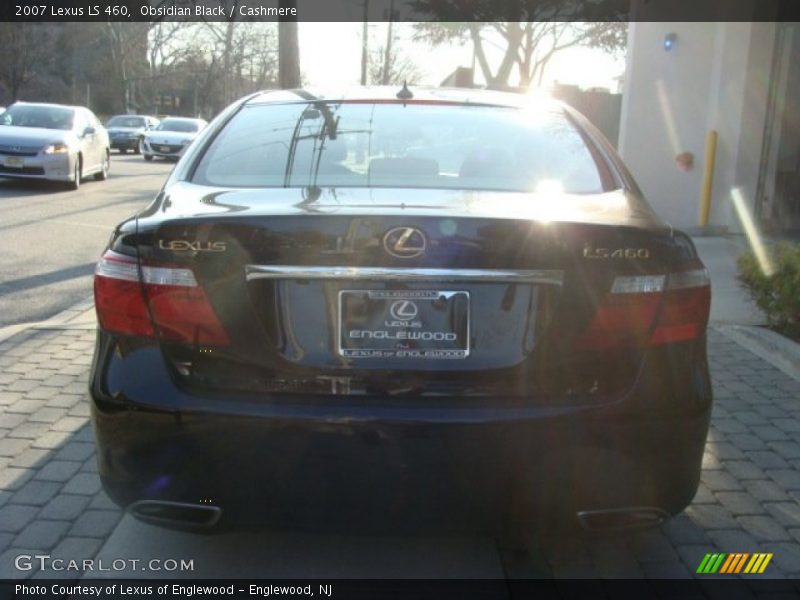 Obsidian Black / Cashmere 2007 Lexus LS 460