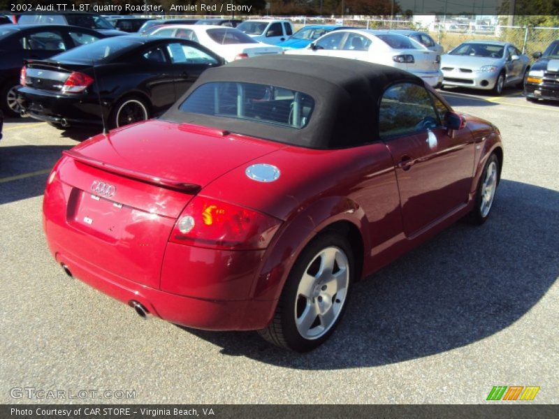 Amulet Red / Ebony 2002 Audi TT 1.8T quattro Roadster