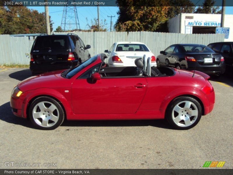  2002 TT 1.8T quattro Roadster Amulet Red