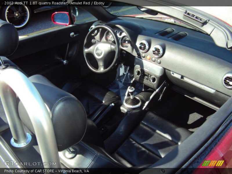 Amulet Red / Ebony 2002 Audi TT 1.8T quattro Roadster