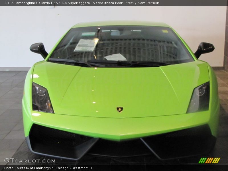 Verde Ithaca Pearl Effect / Nero Perseus 2012 Lamborghini Gallardo LP 570-4 Superleggera