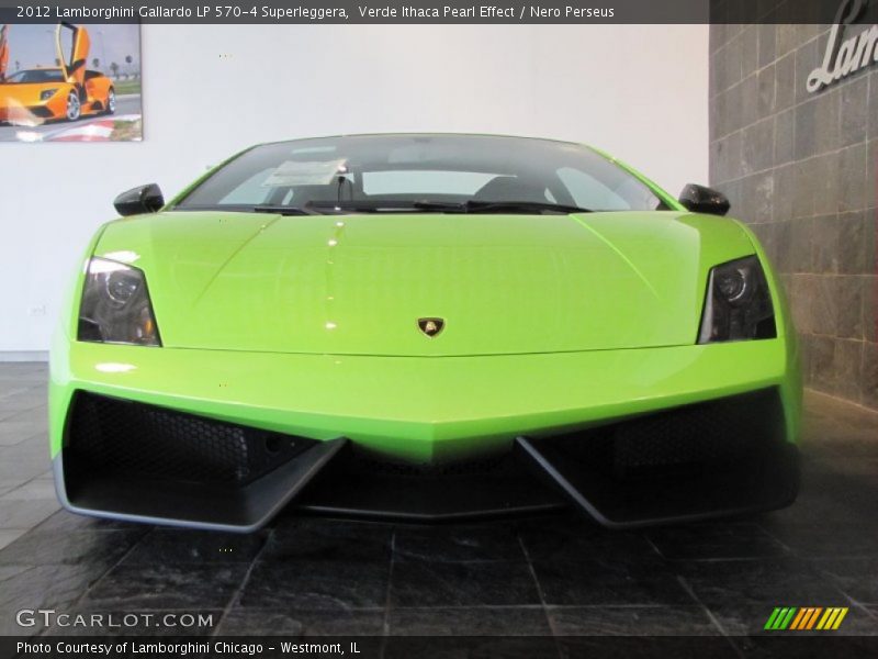 Verde Ithaca Pearl Effect / Nero Perseus 2012 Lamborghini Gallardo LP 570-4 Superleggera