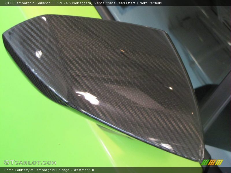 Superleggera Carbon Fiber Door Sideview Mirror - 2012 Lamborghini Gallardo LP 570-4 Superleggera