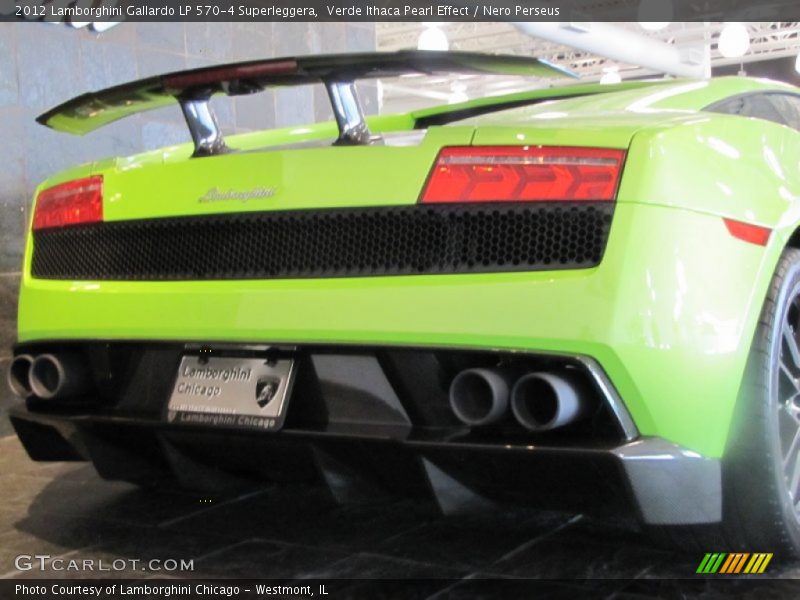 Verde Ithaca Pearl Effect / Nero Perseus 2012 Lamborghini Gallardo LP 570-4 Superleggera