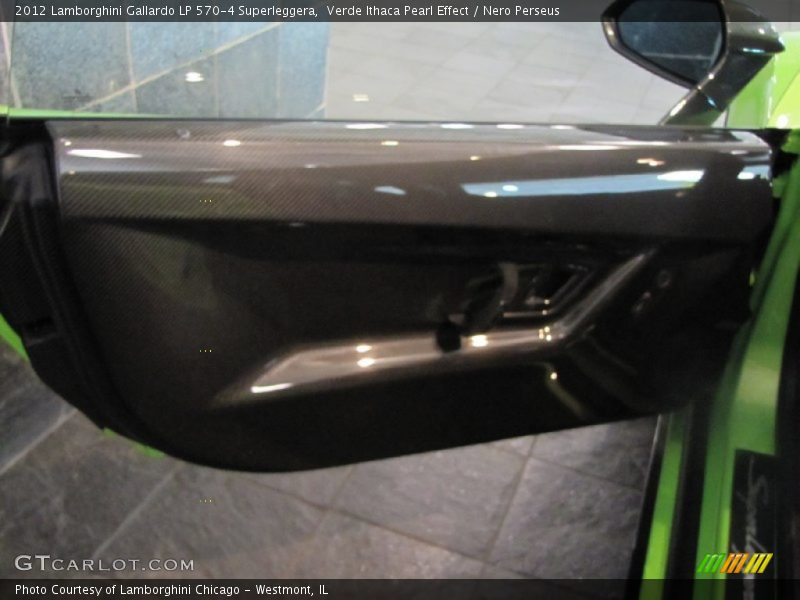 Verde Ithaca Pearl Effect / Nero Perseus 2012 Lamborghini Gallardo LP 570-4 Superleggera