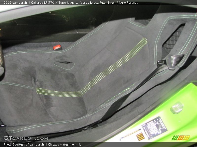 Front Seat of 2012 Gallardo LP 570-4 Superleggera