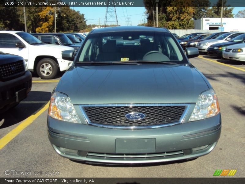 Titanium Green Metallic / Shale Grey 2005 Ford Five Hundred SEL AWD