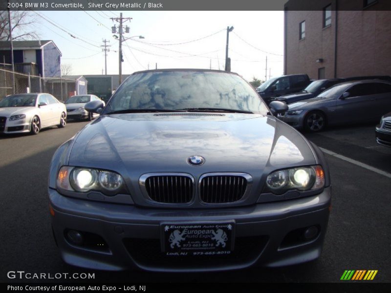Silver Grey Metallic / Black 2004 BMW M3 Convertible