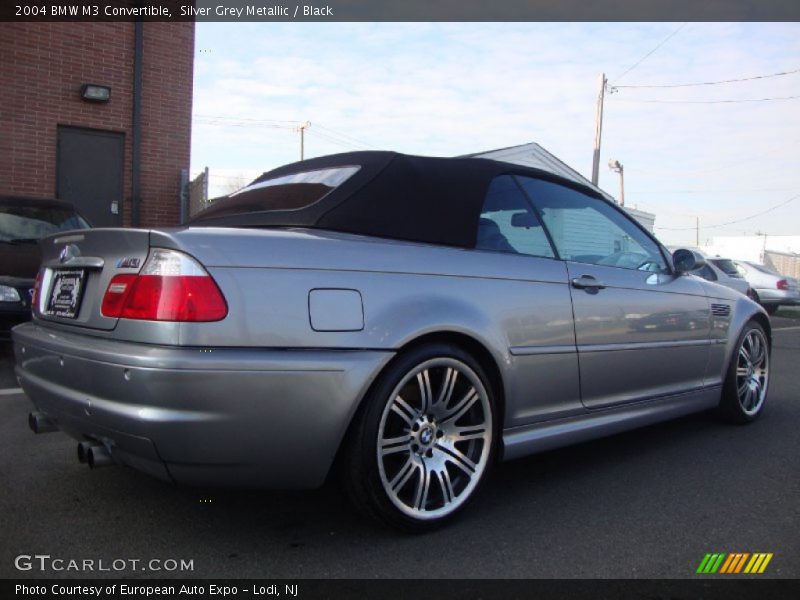 Silver Grey Metallic / Black 2004 BMW M3 Convertible