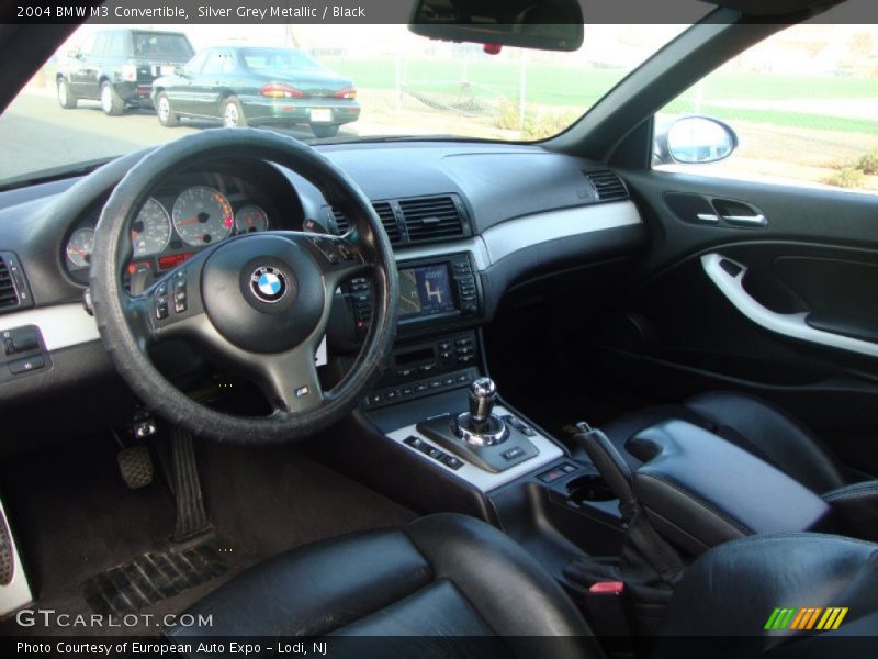 Silver Grey Metallic / Black 2004 BMW M3 Convertible
