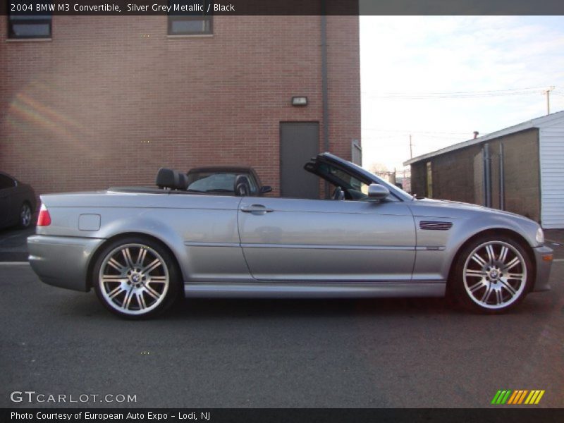 Silver Grey Metallic / Black 2004 BMW M3 Convertible