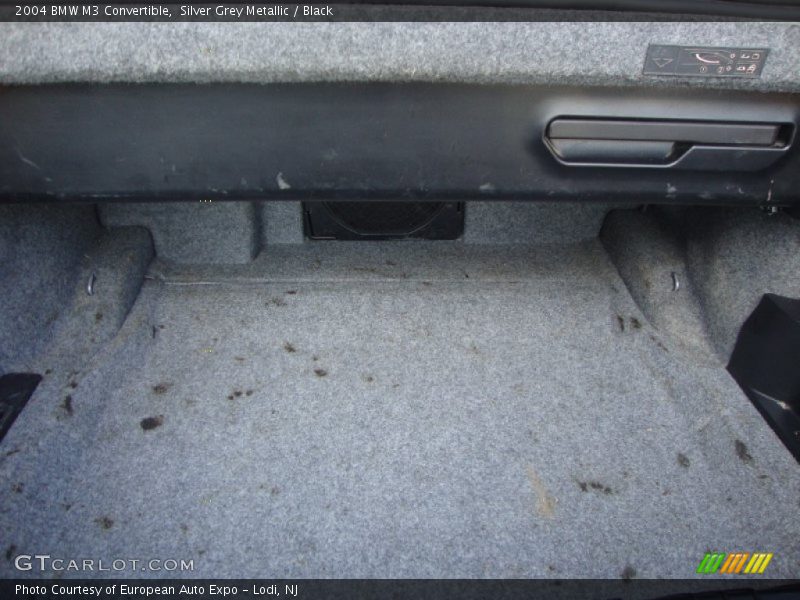 Silver Grey Metallic / Black 2004 BMW M3 Convertible