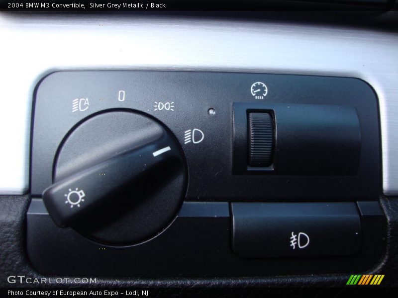 Silver Grey Metallic / Black 2004 BMW M3 Convertible
