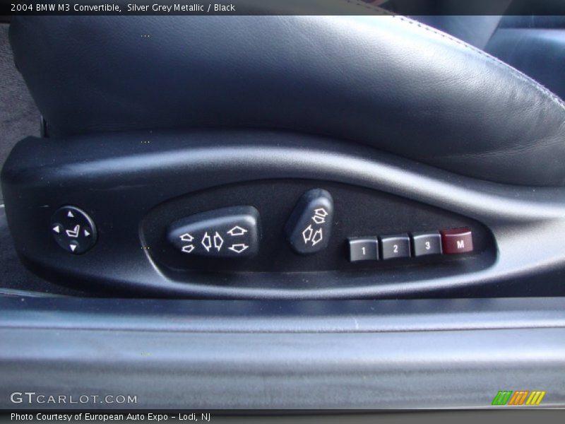 Silver Grey Metallic / Black 2004 BMW M3 Convertible