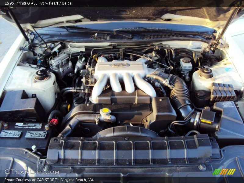  1995 Q 45 Engine - 4.5 Liter DOHC 32-Valve V8