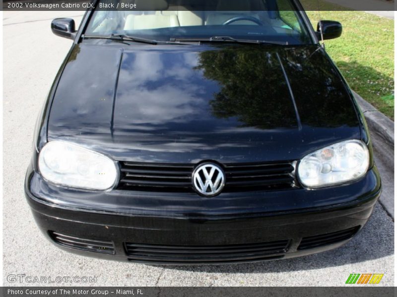 Black / Beige 2002 Volkswagen Cabrio GLX