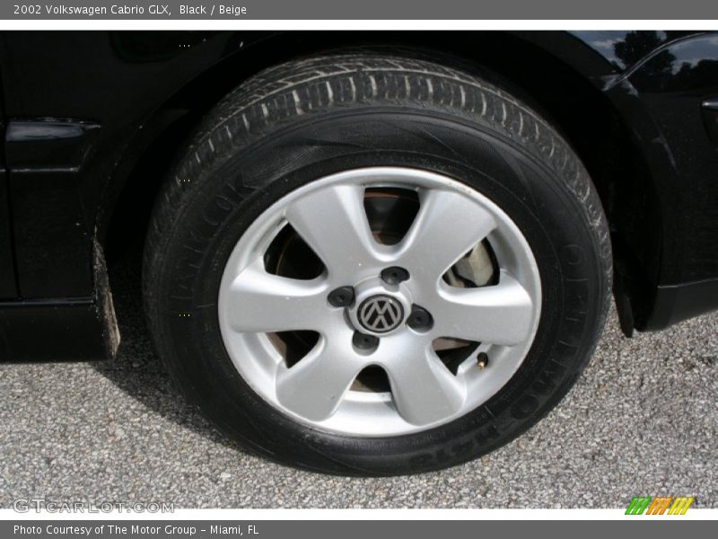 Black / Beige 2002 Volkswagen Cabrio GLX