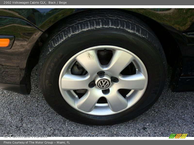 Black / Beige 2002 Volkswagen Cabrio GLX