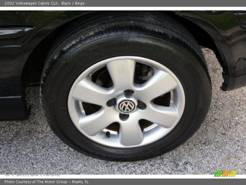 Black / Beige 2002 Volkswagen Cabrio GLX
