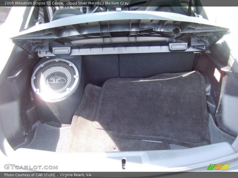Liquid Silver Metallic / Medium Gray 2008 Mitsubishi Eclipse GS Coupe