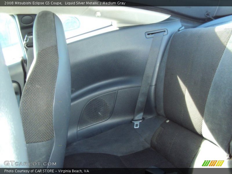 Liquid Silver Metallic / Medium Gray 2008 Mitsubishi Eclipse GS Coupe