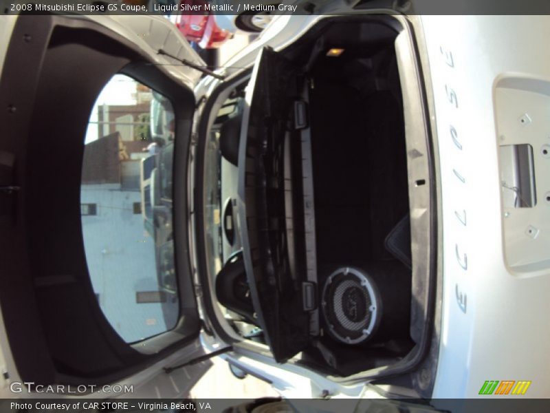 Liquid Silver Metallic / Medium Gray 2008 Mitsubishi Eclipse GS Coupe