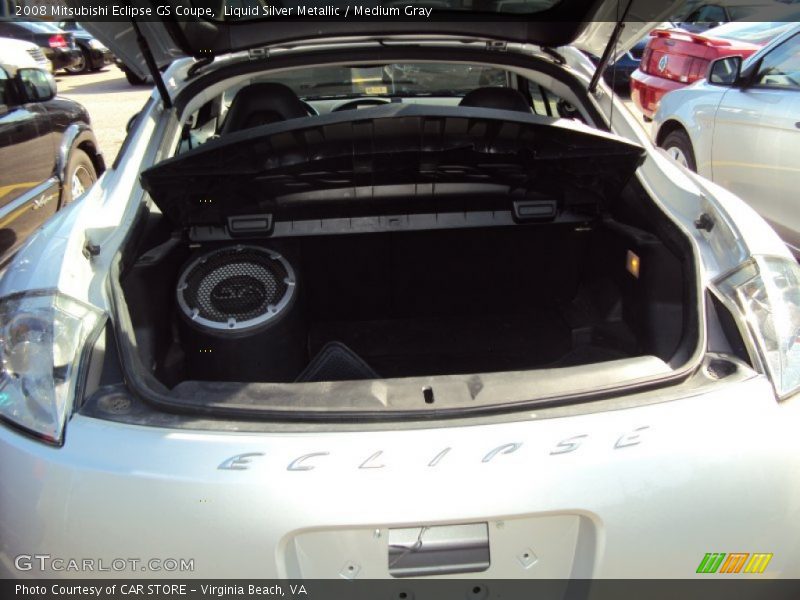 Liquid Silver Metallic / Medium Gray 2008 Mitsubishi Eclipse GS Coupe