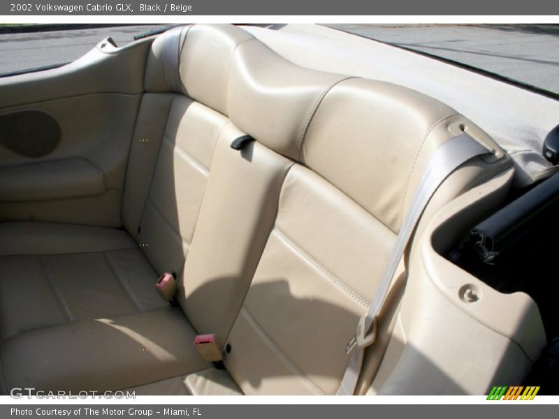 Black / Beige 2002 Volkswagen Cabrio GLX