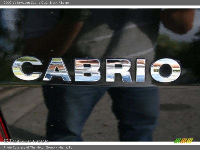 Black / Beige 2002 Volkswagen Cabrio GLX