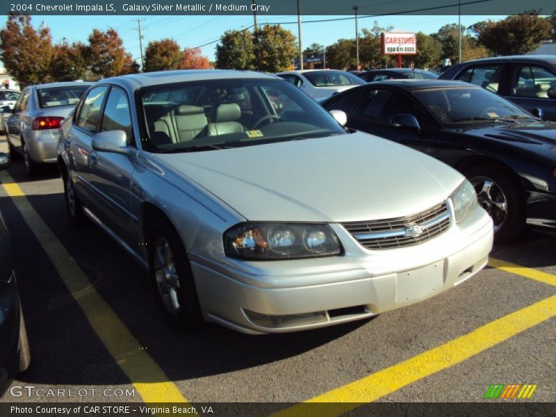 Galaxy Silver Metallic / Medium Gray 2004 Chevrolet Impala LS
