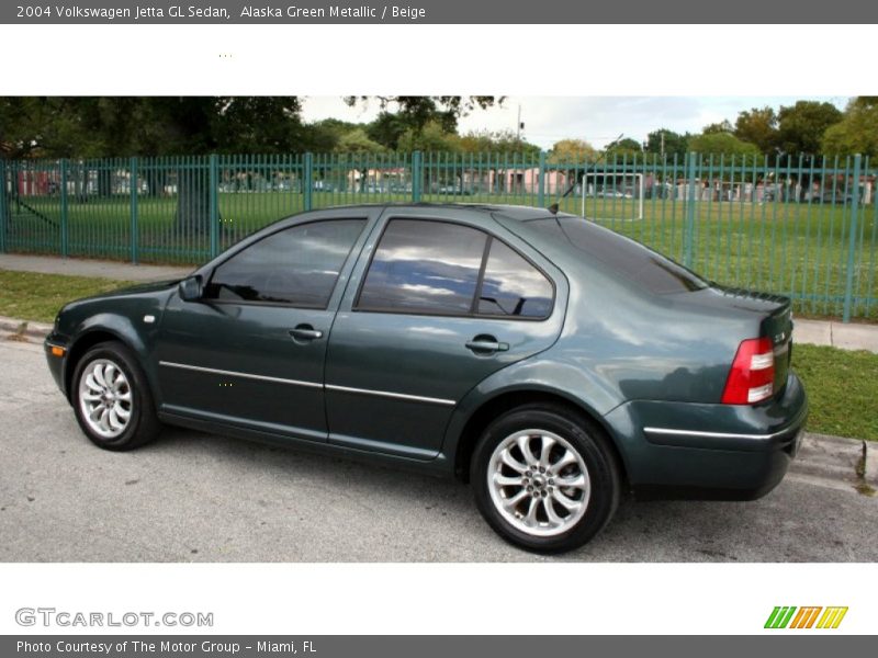 Alaska Green Metallic / Beige 2004 Volkswagen Jetta GL Sedan