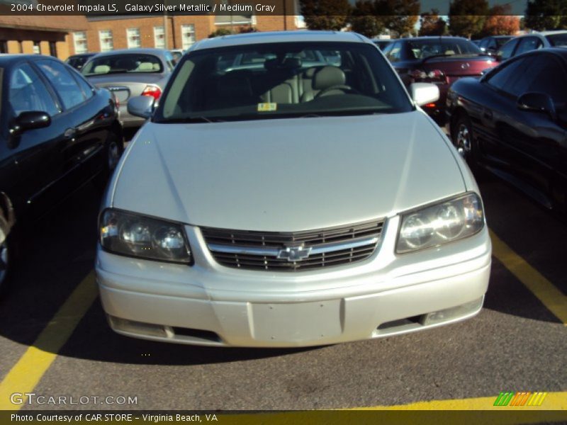 Galaxy Silver Metallic / Medium Gray 2004 Chevrolet Impala LS