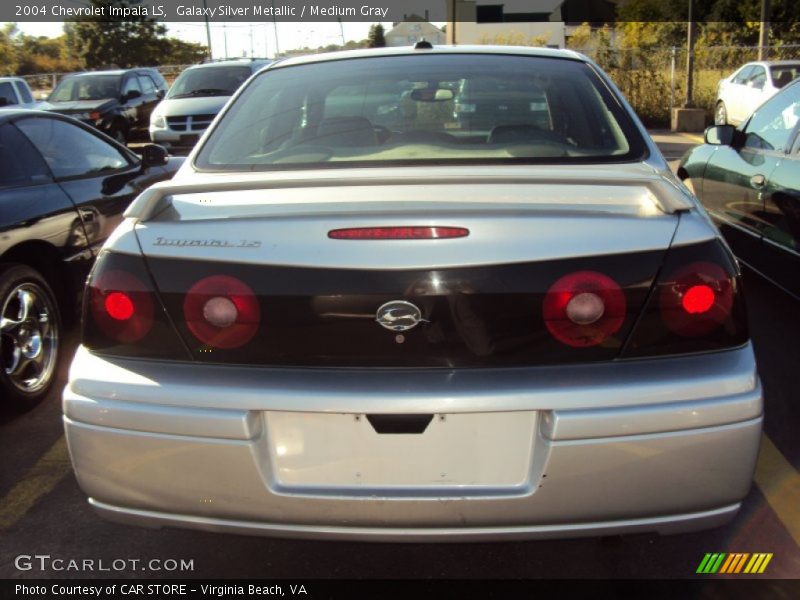 Galaxy Silver Metallic / Medium Gray 2004 Chevrolet Impala LS