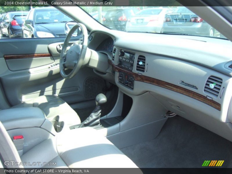 Galaxy Silver Metallic / Medium Gray 2004 Chevrolet Impala LS