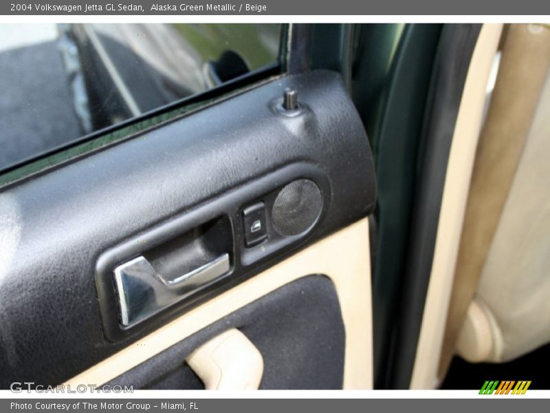 Alaska Green Metallic / Beige 2004 Volkswagen Jetta GL Sedan