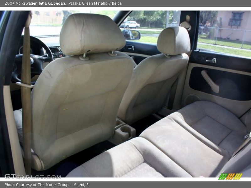 Alaska Green Metallic / Beige 2004 Volkswagen Jetta GL Sedan