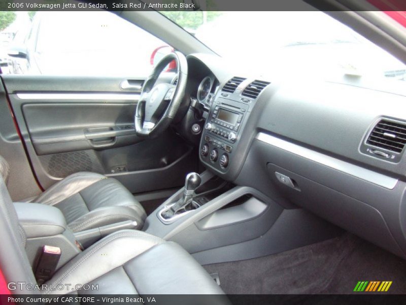Salsa Red / Anthracite Black 2006 Volkswagen Jetta GLI Sedan