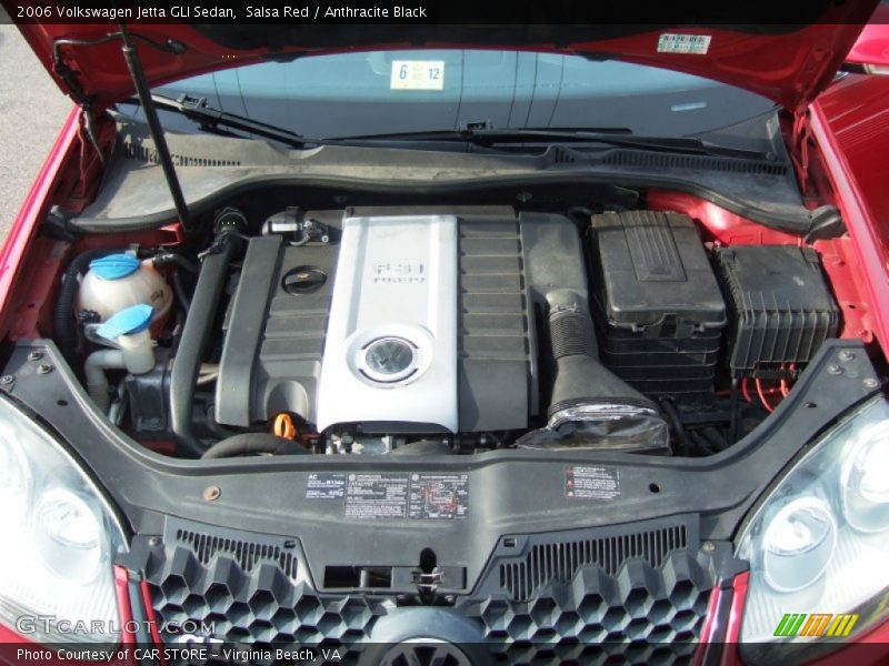 Salsa Red / Anthracite Black 2006 Volkswagen Jetta GLI Sedan