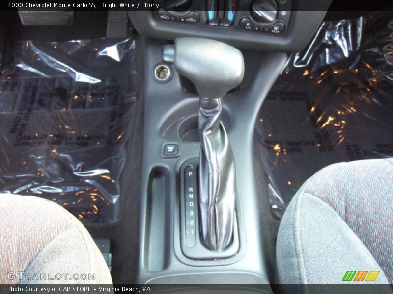 Bright White / Ebony 2000 Chevrolet Monte Carlo SS