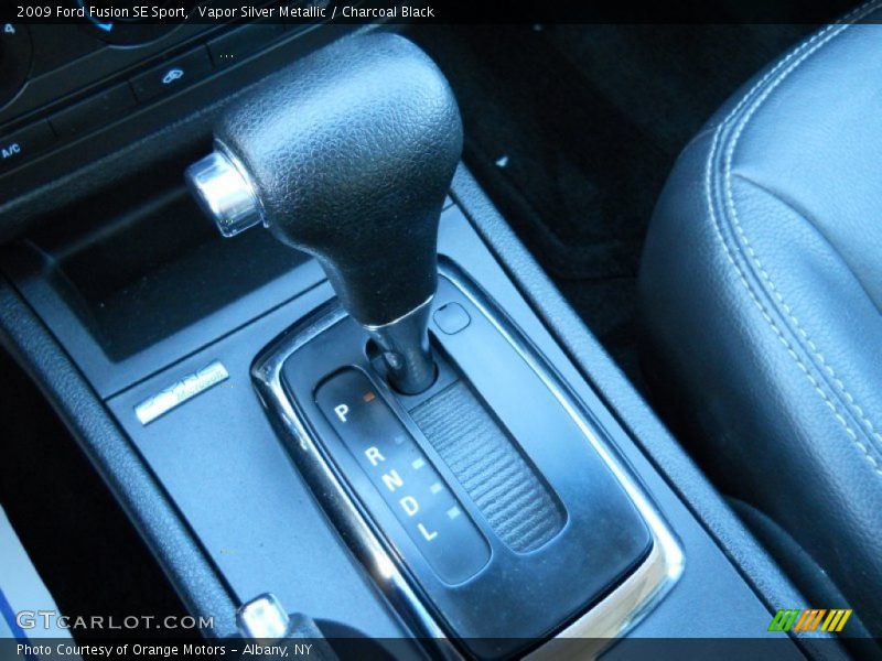 Vapor Silver Metallic / Charcoal Black 2009 Ford Fusion SE Sport
