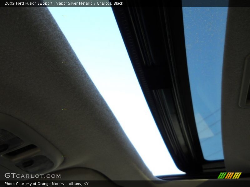 Vapor Silver Metallic / Charcoal Black 2009 Ford Fusion SE Sport