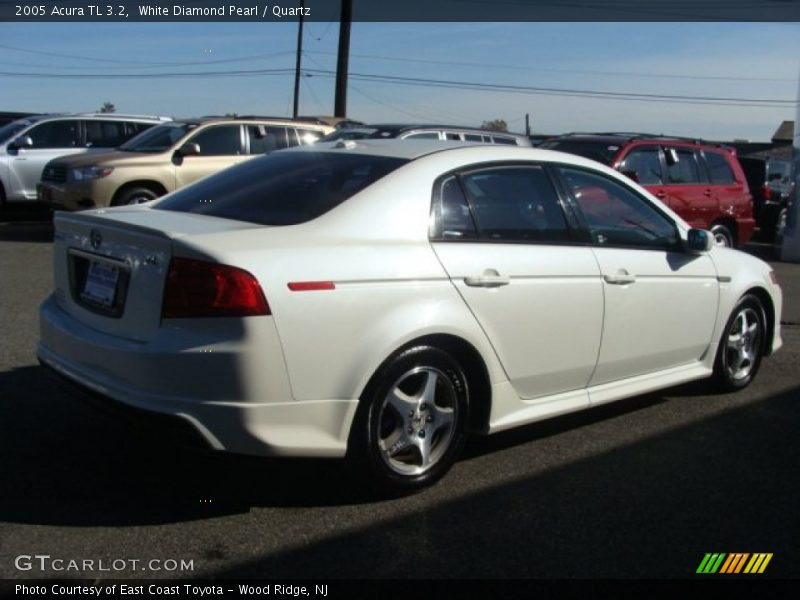 White Diamond Pearl / Quartz 2005 Acura TL 3.2
