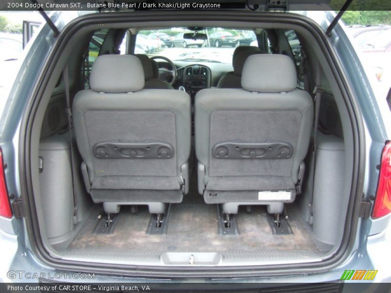 Butane Blue Pearl / Dark Khaki/Light Graystone 2004 Dodge Caravan SXT