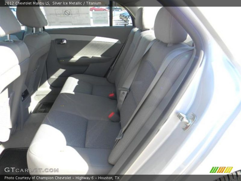 Silver Ice Metallic / Titanium 2012 Chevrolet Malibu LS
