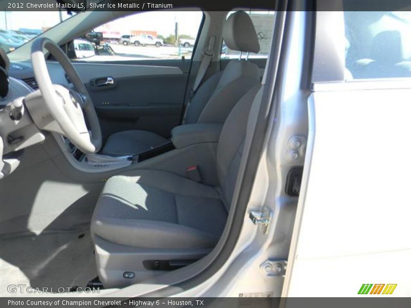 Silver Ice Metallic / Titanium 2012 Chevrolet Malibu LS