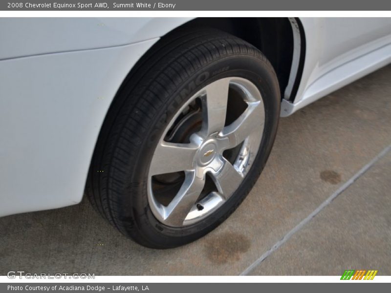 Summit White / Ebony 2008 Chevrolet Equinox Sport AWD